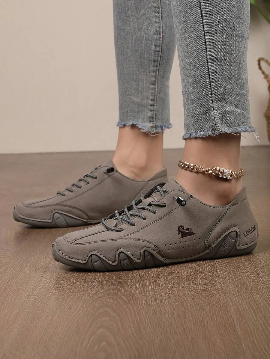 Handmade Women’s Casual Sneakers - Fall-Winter Octopus Design Fitness & Cross-Training Shoes with Anti-Slip Outsole