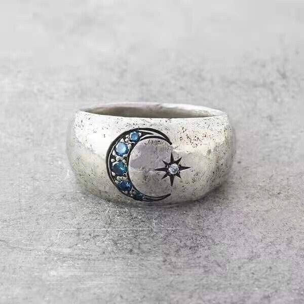 🔥Last Day 49% OFF🎁 Star Moon Ring🌙