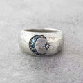 🔥Last Day 49% OFF🎁 Star Moon Ring🌙