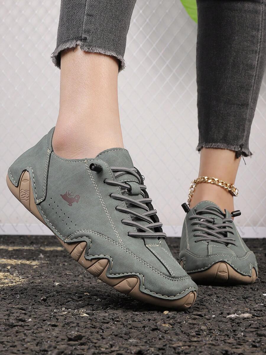 Handmade Women’s Casual Sneakers - Fall-Winter Octopus Design Fitness & Cross-Training Shoes with Anti-Slip Outsole