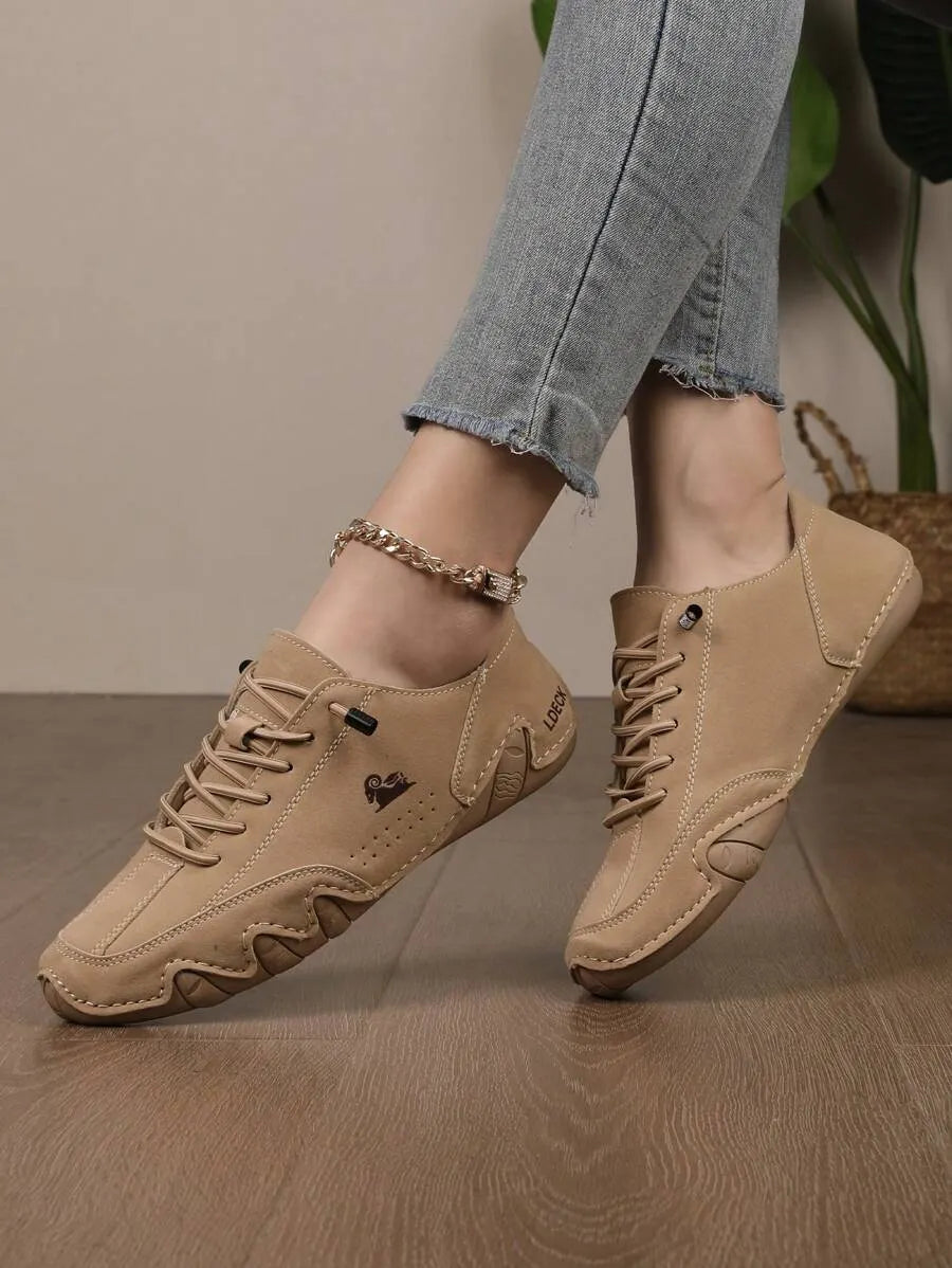 Handmade Women’s Casual Sneakers - Fall-Winter Octopus Design Fitness & Cross-Training Shoes with Anti-Slip Outsole