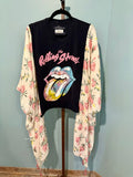 Roper Band Tee Rolling Stones Rainbow Lips