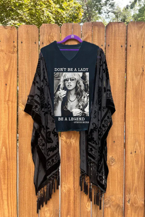 STEVIE LEGEND V-Neck  Mix & Match Tee