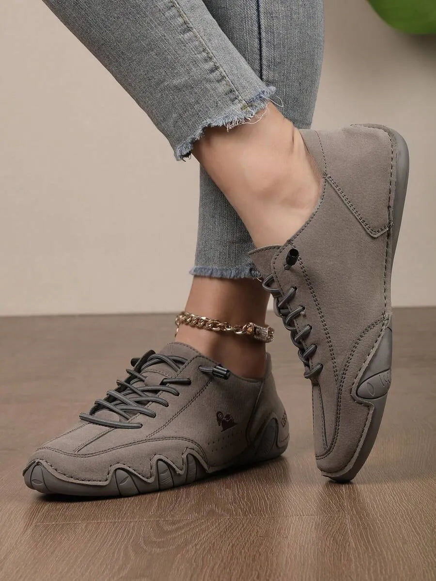 Handmade Women’s Casual Sneakers - Fall-Winter Octopus Design Fitness & Cross-Training Shoes with Anti-Slip Outsole