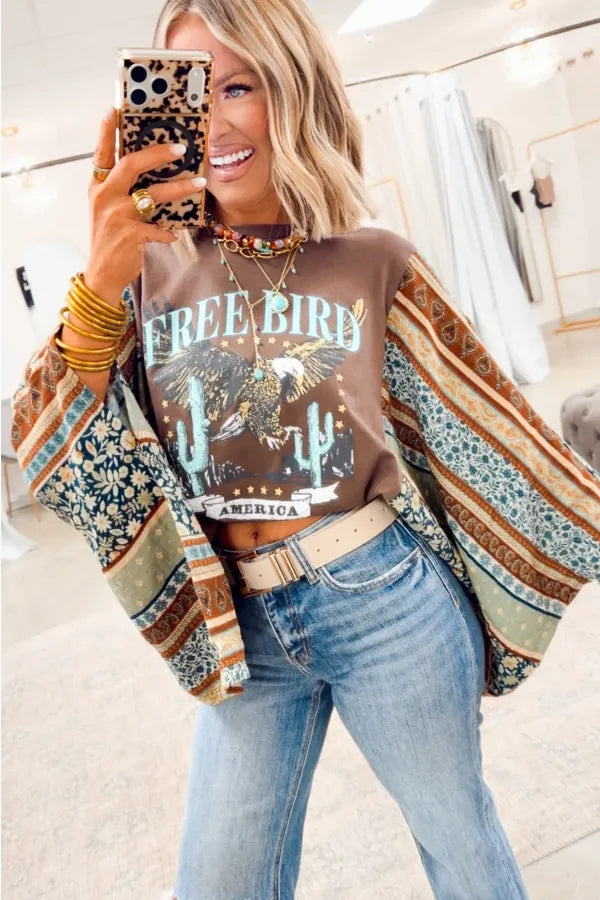 Free Bird Mix & Match Tee