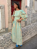 Linen Midi Dress