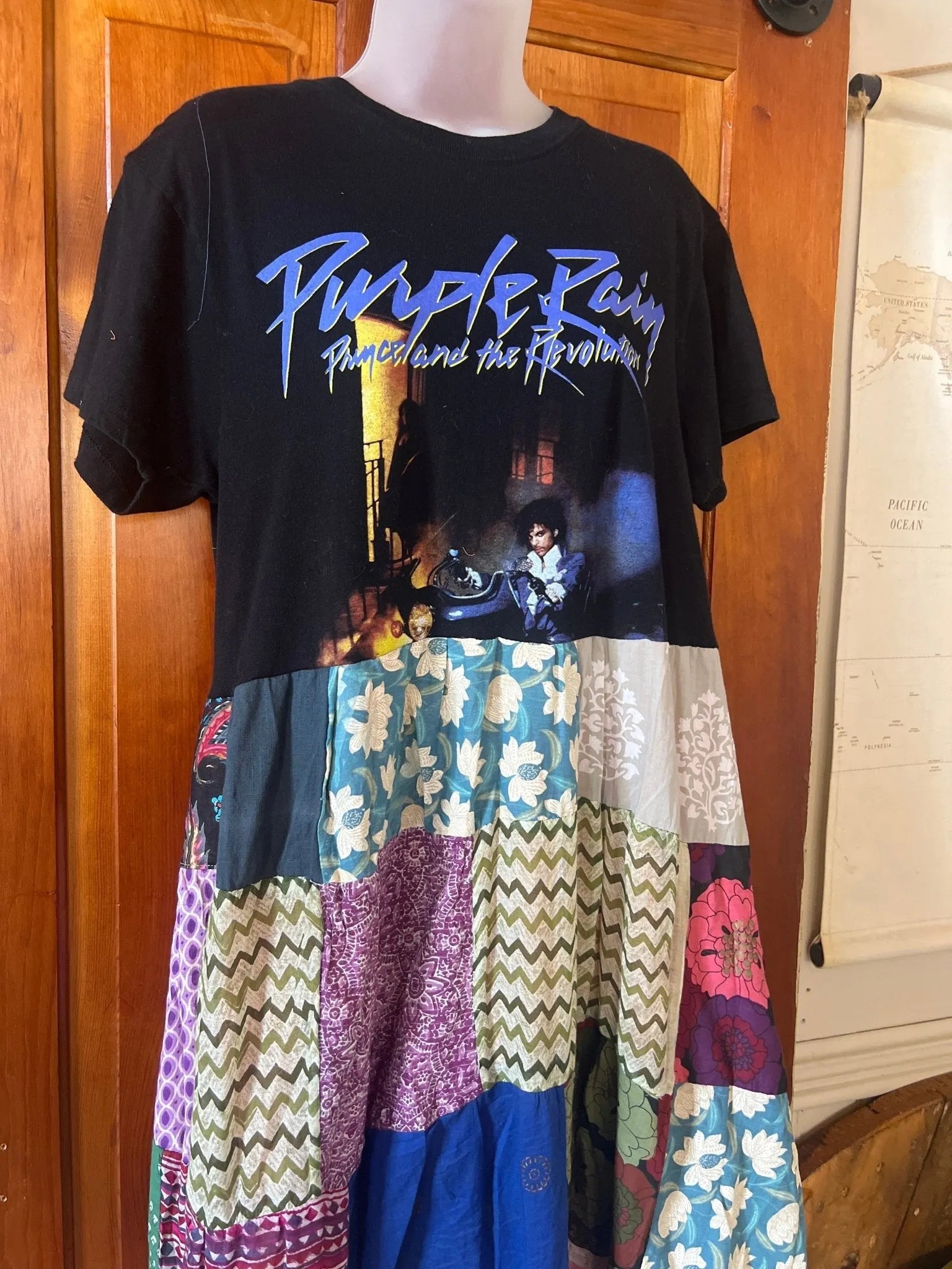 Purple Rain Upcycled Tee