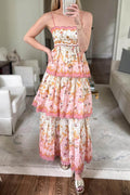 Fashionable Embroidered Cake Sling Dress