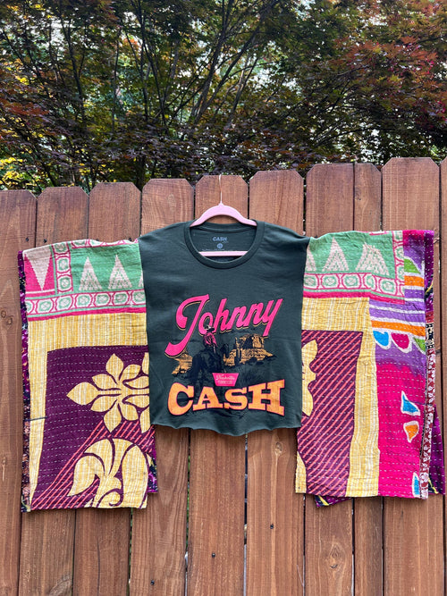 Johnny Cash  Mix & Match Tee （No Patch）