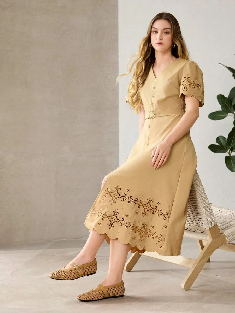 Stylish and Comfortable Premium Hollow Woven Mary Jane Flats for Spring and Summer Fashion