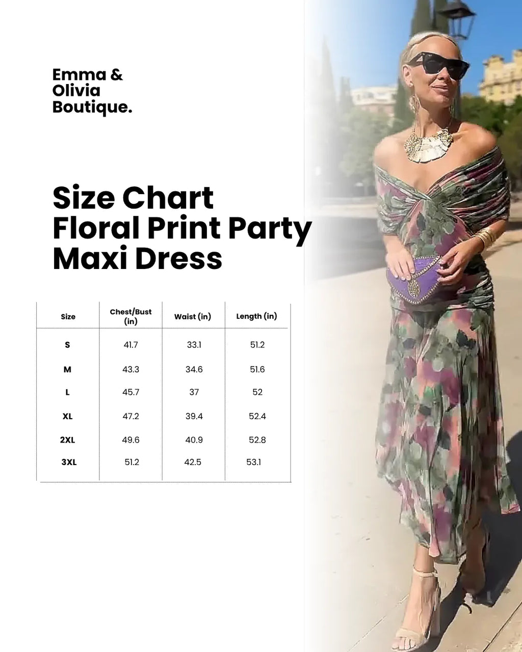 Elegant V-neck Fantasy Painted Floral Print Party Maxi Dress