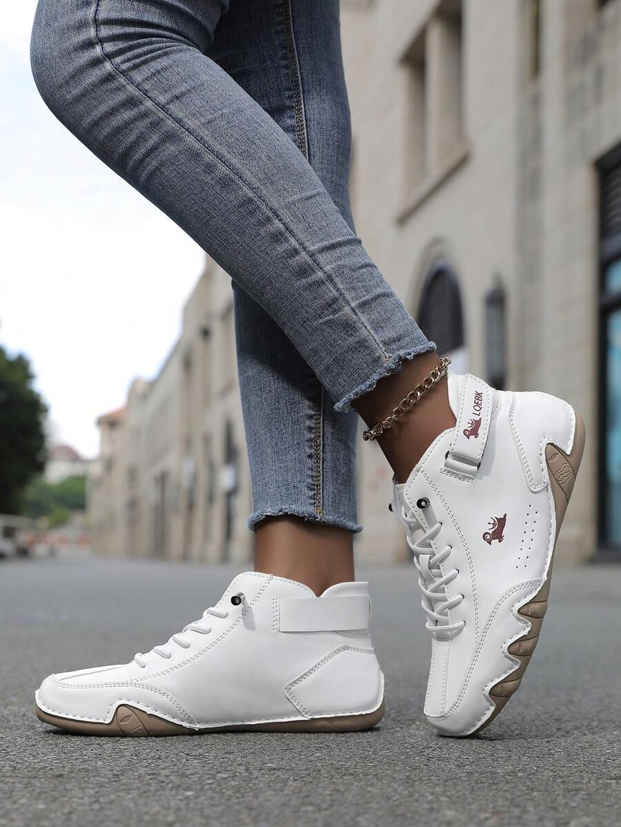 Handmade Women’s Casual Sneakers - Fall-Winter Octopus Design Fitness & Cross-Training Shoes with Anti-Slip Outsole